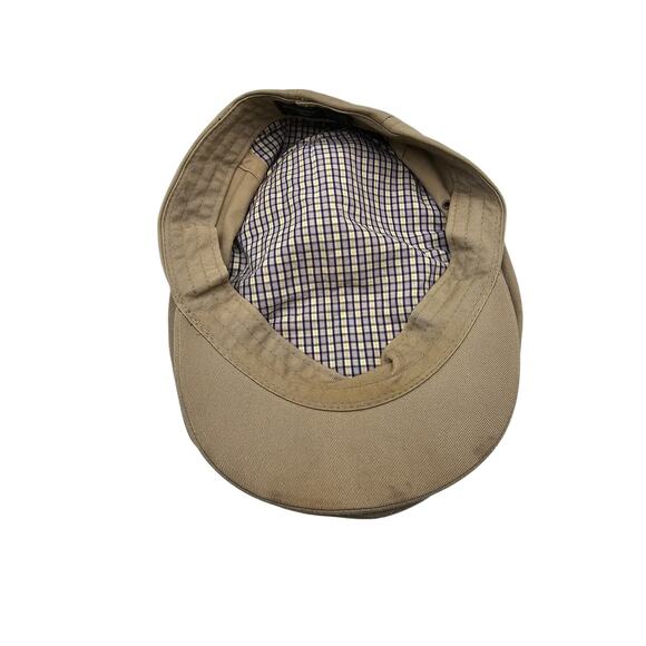 Dockers Mens Sz M Cotton Cabbie Hat Retired US Air Force Beige - Picture 3 of 4